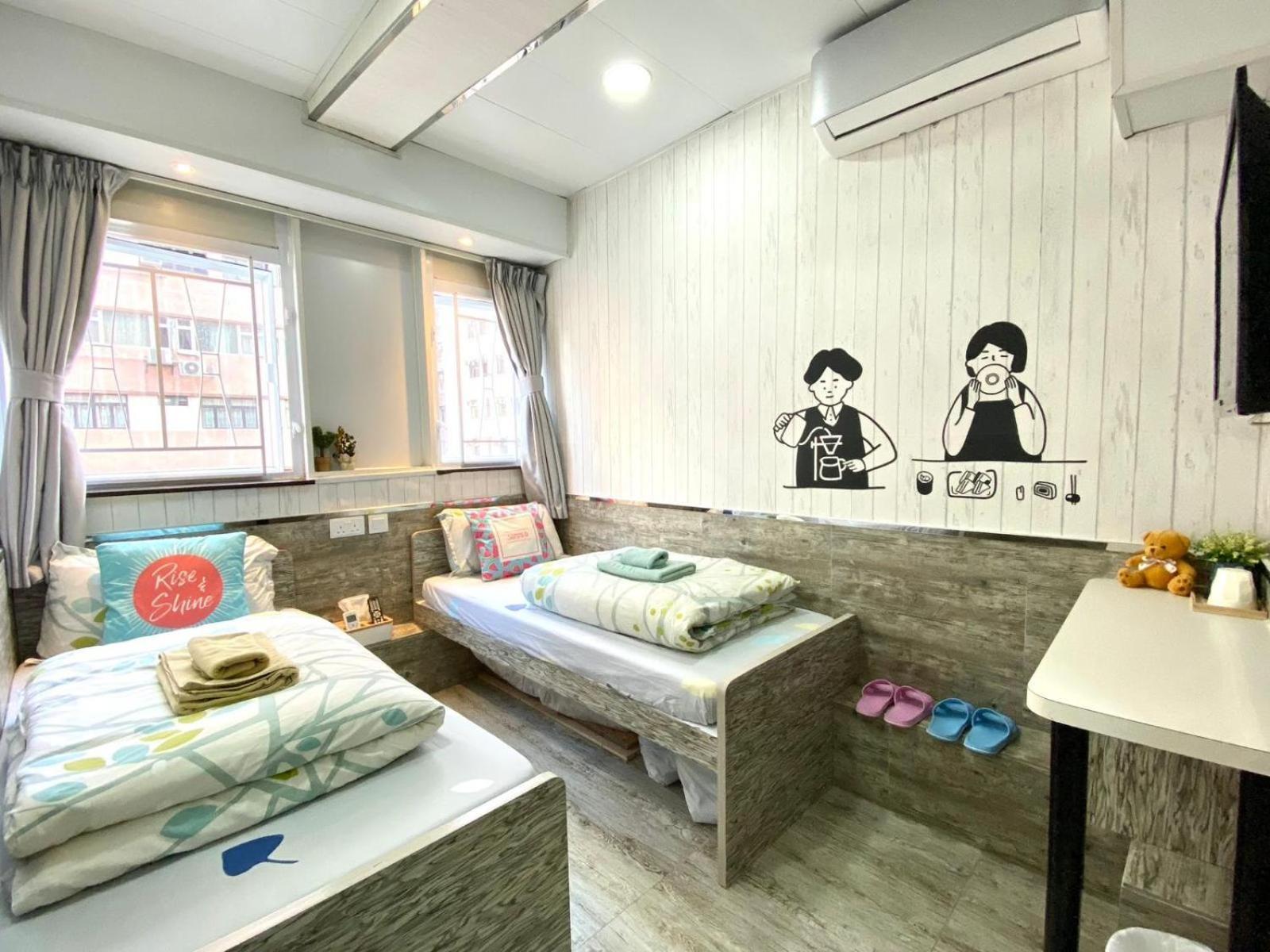 Hong Kong Hostel Habitación foto